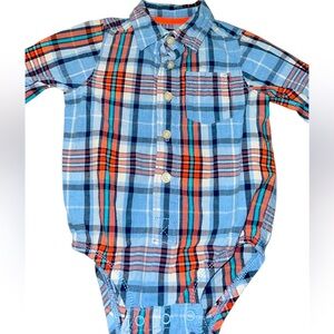 OshKosh Boys 9 Months Flannel Shirt